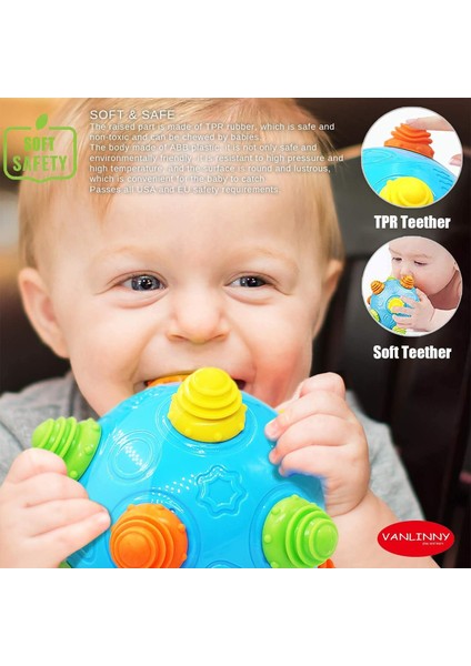 Yürümeye Başlayan Bebek Müzik Sallanan Top Oyuncak Dans Bilardo, Interaktif Ses Emekleme Topu Oyuncaklar, En Iyi Zıplayan Duyusal Öğrenme Topu Hediye Oyuncak (Yurt Dışından) indirimleri