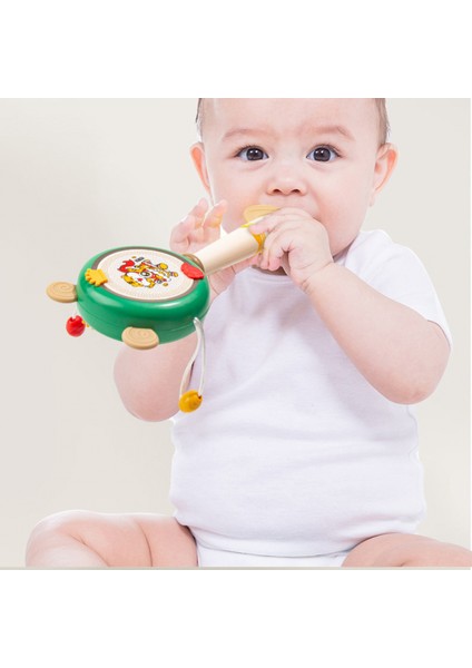 Bebek Çıngırak Müzik Oyuncak|yumuşak El Çıngırak Sopa Bebek Için 0 6 Ay|sevimli Hayvan Müzikal Çıngırak Davul, Bebek Erken Eğitim Oyuncak| Kırmızı (Yurt Dışından)