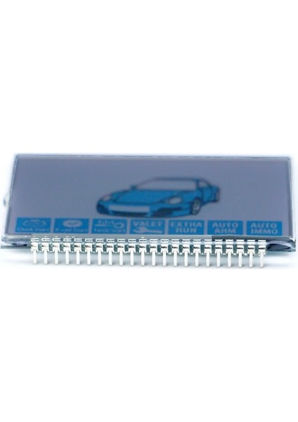 B9 LCD Ekran Starline B9 LCD Rus Versiyonu Için Iki Yönlü Araba Alarm Sistemi Uzaktan Kumanda Anahtarlık Anahtarlık Fob (Yurt Dışından)