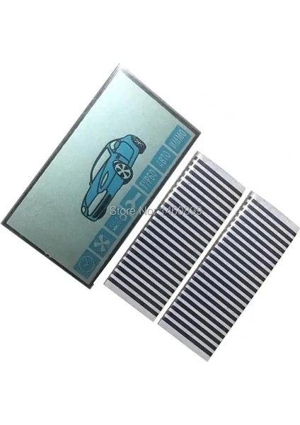 A91 LCD Ekran Esnek Kablo + LCD Anahtarlık Starline A91 LCD Uzaktan Kumanda Ekranı Için Zebra Çizgileri (Yurt Dışından)