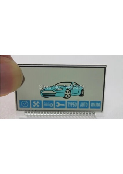 A91 LCD Ekran Esnek Kablo + LCD Anahtarlık Starline A91 LCD Uzaktan Kumanda Ekranı Için Zebra Çizgileri (Yurt Dışından)