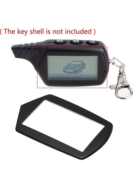 1 Adet 2 Yönlü Araba Hırsızlığa Karşı Uzaktan Kumanda Anahtarlık LCD Anahtarlık Kabuk Cam Kapak Starline B9 A91 B6 A61 B91 Için Uygun (Yurt Dışından)