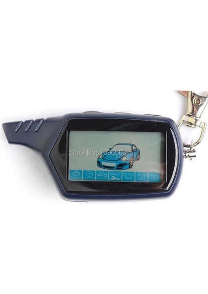 B9 LCD Uzaktan Kumanda Anahtarlık + Silikon Kılıf Rus Iki Yönlü Araba Alarm Sistemi Için Starline B9 Anahtarlık Kgb Fx-7 Fx7 (Yurt Dışından)