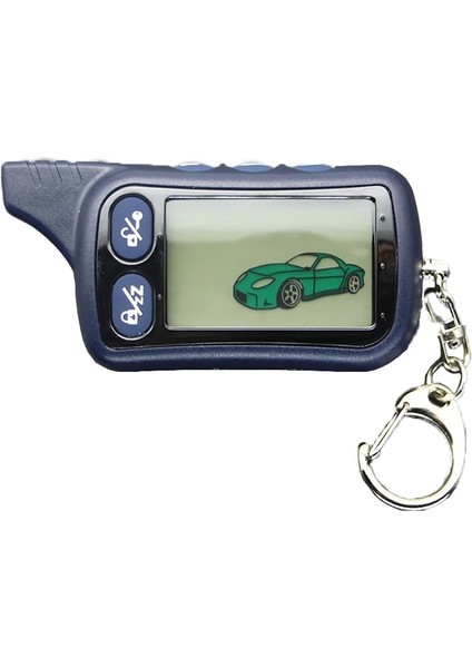 Tomahawk TZ9030 TZ-9030 TZ-9020 Için LCD Uzaktan Kumanda Anahtarlık 2 Yönlü Araba Alarm Sistemi Için Anahtarlık Fob (Yurt Dışından) fiyatları