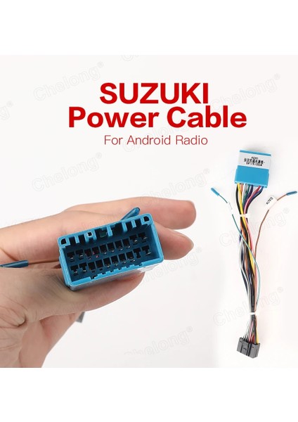 Suzukı Stili Isteğe Bağlı Aksesuarlar Aracınız Için Özel Kablo (Nissan/kıa/peugeot/vw/ford Focus/toyota Için) Android Radyo Için (Yurt Dışından)