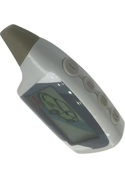 LCD Uzaktan Kumanda M5 + Silikon Anahtarlık Scher-Khan Magicar 5 Iki Yönlü Araba Alarm Sistemi Rus Sher Khan Magicar 5 Anahtarlık (Yurt Dışından)