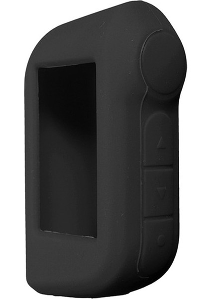 Starline A93 A63 Rus Versiyonu Için Silikon Oto Anahtar Durum Iki Yönlü Araba Alarmı LCD Uzaktan Kumanda Anahtarlık Fob Kapak (Yurt Dışından)