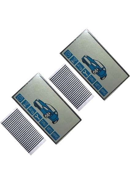 2 Adet/grup LCD Ekran Esnek Kablo Şeritleri 2 Adet Starline A93 A63 E90 E95 E60 E85 B92 B94 B95 Anahtarlık Uzaktan Kumanda Anahtarı (Yurt Dışından)
