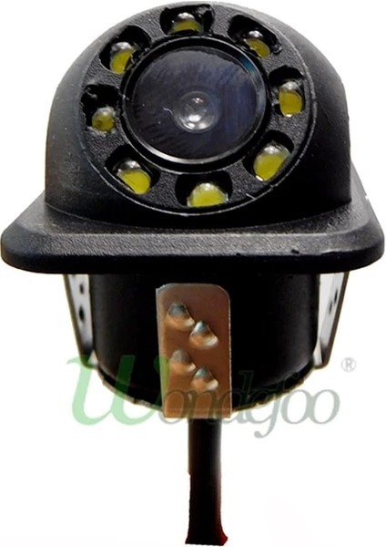Arka Görüş Kamerası Aycetry! Evrensel Ccd Hd Renkli Otopark Dikiz Kamerası 8 LED Gece Görüş Su Geçirmez Ters Otomatik Araba Geri Görüş Kamerası Kamerası (Yurt Dışından) modelleri