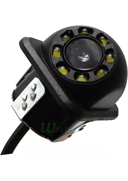 Arka Görüş Kamerası Aycetry! Evrensel Ccd Hd Renkli Otopark Dikiz Kamerası 8 LED Gece Görüş Su Geçirmez Ters Otomatik Araba Geri Görüş Kamerası Kamerası (Yurt Dışından) indirimleri