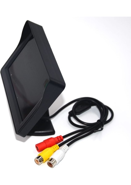 Siyah Stil Arka Görüş Ters Kamera Için Araba Monitör Ekranı Tft LCD Ekran Hd Dijital Renkli 4.3 Inç Pal Ntsc (Yurt Dışından)