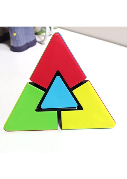 Tropibed 2×2 Pyraminx Küp 2×2 Renkli Piramit Sihirli Küp Zeka Bulmaca Oyuncak Koleksiyonu Çocuklar Için (Yurt Dışından)