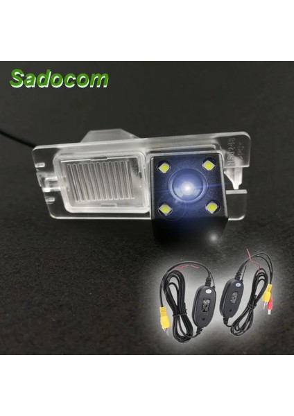 12V Tarzı Sadece Plastik Braket Hd Araba Ccd 4leds Gece Görüş Yedekleme Dikiz Geri Kamera Ssangyong Rexton Kyron Korando Actyon Için Su Geçirmez Park (Yurt Dışından)