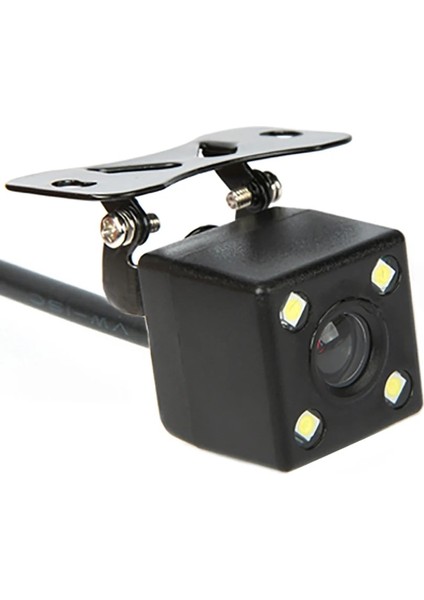 F Araba Arka Görüş Kamerası 4led Gece Görüş Geri Otomatik Park Monitörü Ccd IP68 Su Geçirmez 170 Derece Yüksek Çözünürlüklü Görüntü (Yurt Dışından)