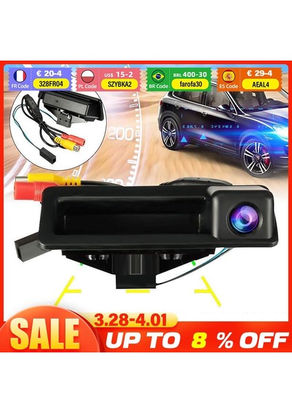 Araba Ters Dikiz Kamera Park Hd Ccd Dikiz Odası Bmw E60 E61 E70 E71 E72 E82 E88 E84 E90 E91 E92 E93 X1 X5 (Yurt Dışından)