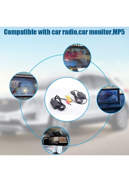 12V Kolay Kurulum Araba Arka Görüş Kamerası Kablosuz Kablolama Kiti 2.4ghz Dc 12V Araç Kameraları Kablosuz Verici/alıcı (Yurt Dışından) fiyatları