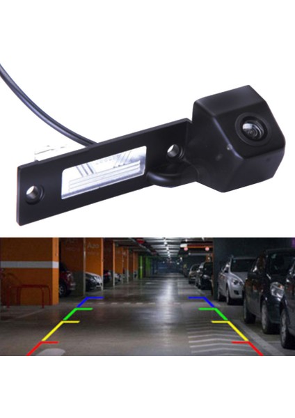 Araba Ters Yedekleme Arka Görüş Kamerası Hd Geniş Derece Geniş Açı Vw Transporter Için T5 T30 Caddy Passat Için B5 Touran Jetta Için (Yurt Dışından)