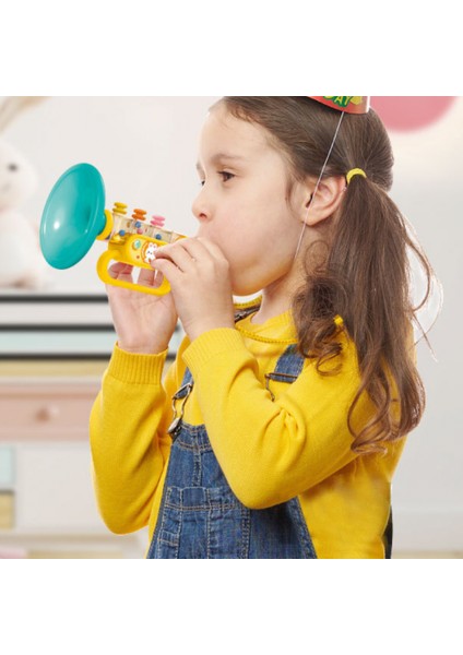 Çocuk Aletleri | Çocuklar Için Sling ile Oyuncak Trompet Çalın | Evde Bir Enstrüman Grubu Başlatın, Montessori Oyuncakları Müzikal Hediyeler Sarı (Yurt Dışından) modelleri