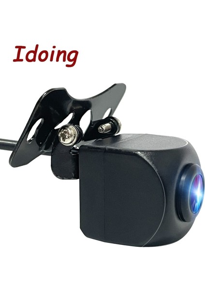 12V Tarzı Siyah 170 Derece Açı Hd Dikiz Kamera Araba Geri Ters Kamera Balık Gözü Gece Görüş Park Yardımı Android8.1/9.0 Için Idoing (Yurt Dışından)