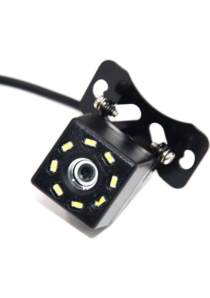 Yalnızca 12IR Kamera Byncg 8 LED Ir Gece Görüşleri Araba Arka Görüş Kamerası Geniş Açı Hd Renkli Görüntü Su Geçirmez Evrensel Yedekleme Ters Park (Yurt Dışından)