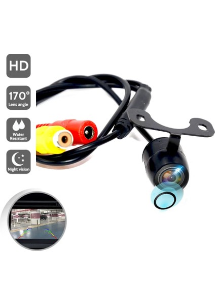 Mor Araba Dikiz Kamera Geniş Açı Ters Park Su Geçirmez Ccd LED Oto Yedekleme Monitörü Evrensel Bmw Yeni Hd Gece Görüş Için (Yurt Dışından)