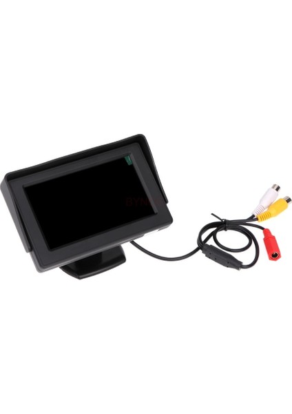 Altın Byncg Araba Dikiz Kamerası 4.3 Inç Masa Monitörü ile Tft Ayna Park Ters Yedekleme Sistemi Için Gece Görüş Su Geçirmez (Yurt Dışından)