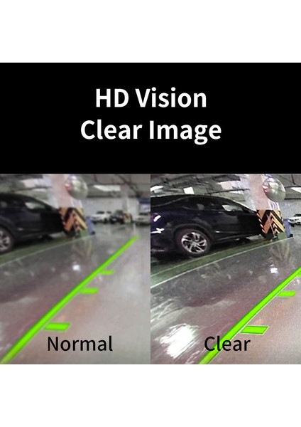 NO.102 Beden Hippcron Araba Dikiz Kamerası 4 LED Gece Görüş Ters Oto Park Monitörü Ccd Su Geçirmez 170 Derece Hd Video (Yurt Dışından)