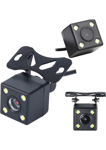 8 LED Seti Geniş Açı Hd Araba Dikiz Kamera Arka Görüş Video Araç Kamera Yedekleme Ters Kamera 12 LED Gece Görüş Park Kamerası (Yurt Dışından)