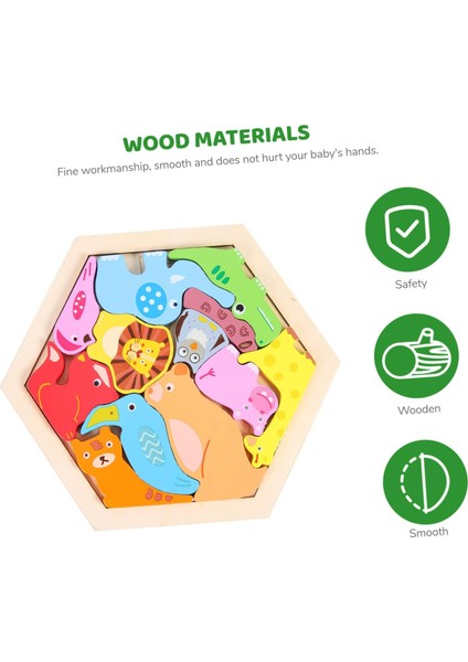 1 Set 3D Bulmaca Çocuk Eğitim Oyuncakları, Erken Çocukluk Eğitim Oyuncakları, Ahşap Sınıflandırma Yığılmış Oyuncaklar, Şekil Sınıflandırıcı Oyuncaklar Orman Tipi (Yurt Dışından) fiyatları