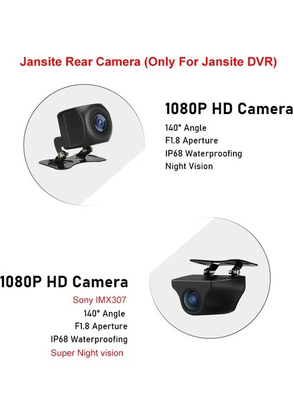 Stil 1 6m Jansite Hd Arka Kamera Sadece Jansite Için Araba Dvr Gece Görüş Kamerası Geniş Dikiz Akışı Medya Çizgi Kam (Yurt Dışından) fırsatları