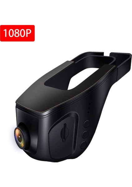 Hiçbiri Stili 1080P Wıfı Kablosuz Araba Dvr Çizgi Kam Full Hd 1080P Gece Görüş Sürüş Kaydedici Video Kayıt Dash Kamera Otomatik Kayıt Aracı Dashcam (Yurt Dışından)