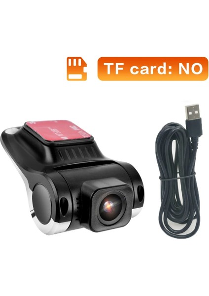 Tf Kartı Yok USB Araba Dvr'ı Hd Kamera USB Araba Dijital Video Kaydedici Kamera Görünmez Gece Görüş Sürüş Kaydedici Desteği Araba Android Radyo (Yurt Dışından)