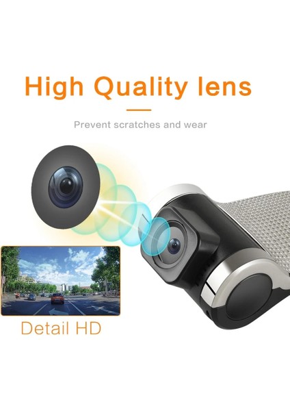 Tf Kartı Yok USB Araba Dvr'ı Hd Kamera USB Araba Dijital Video Kaydedici Kamera Görünmez Gece Görüş Sürüş Kaydedici Desteği Araba Android Radyo (Yurt Dışından)