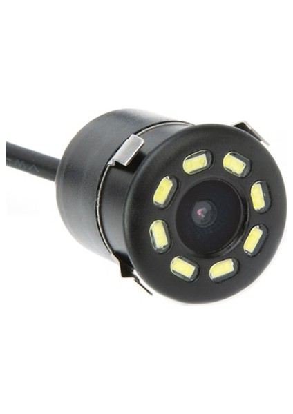 101 LED Hippcron Araba Dikiz Kamerası 4 LED Gece Görüş Ters Oto Park Monitörü Ccd Su Geçirmez 170 Derece Hd Video (Yurt Dışından)