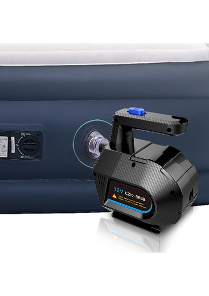 Kablolu 12V Lastik Pompası Elektrikli Şişirme Pompası + Şişme Yatak Kanepe Için Basınçlı Hava Pompası Havuz Raft Tekne Oyuncak ve Depolama Sıkıştırma Çanta (Yurt Dışından)