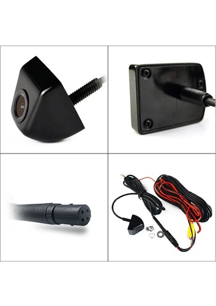 Siyah 4 LED Sınovcle Ters Kamera Dikiz Araba Ön ve Kızılötesi Kamera Gece Görüş Park Monitörü Için Su Geçirmez Ccd Hd Video (Yurt Dışından) modelleri