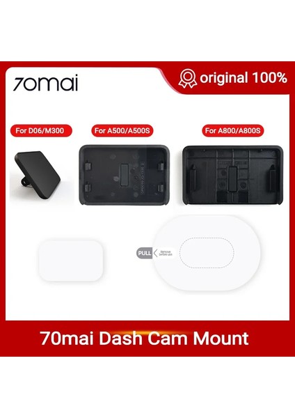 1s N M300 Için Orijinal 70MAI Araç Paketleri, 70MAI Çizgi Kam 1s, M300, Pro Plus + A500S Çizgi Kam 4K A800S Çizgi Kam Için Montaj ve Elektrostatik Etiket (Yurt Dışından)