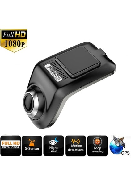 Hiçbiri Stili U3 Full Hd 1080P Mini Araba Dvr Kamera U3 Adas Otomatik Dijital Video Kaydedici Çizgi Kam Android Multimedya Oynatıcı Için G-Sensör Araba Dvr'leri (Yurt Dışından)