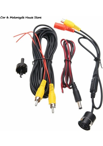 8 LED Gece Görüş Su Geçirmez Geri Vites Kam Geniş Derece Yeni Araba Dikiz Kamera Evrensel Yedekleme Ters Park Kamerası (Yurt Dışından)