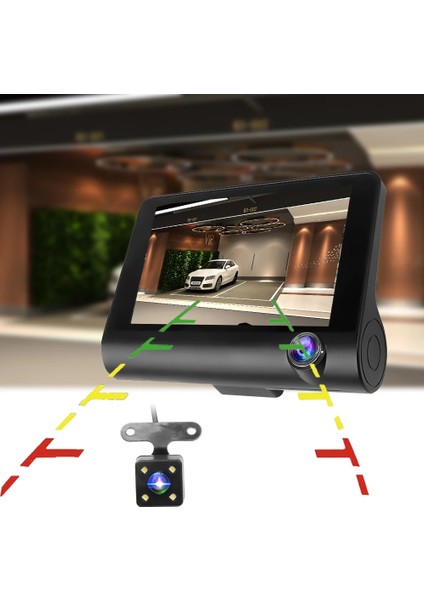 Hiçbiri Stili Arka Kamera Yok 4 Inç Dvr Video Kaydedici, Dikiz Kameralı Panolu Otomatik Kayıt Cihazı-Dvr'ler Ön Cam Dvr Tutuculu G Sensörleri (Yurt Dışından) modelleri