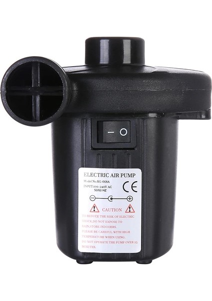 Dc 12V Taşınabilir Elektrikli Araba Hava Pompası Hava Yatağı Tekne Araba Oto Hava Şişirilebilir Pompa Araba Kamp Şişirme Için 70W Blower Için (Yurt Dışından)