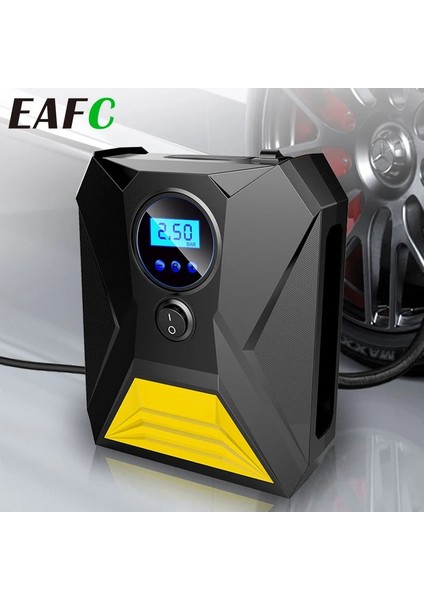 Işaretçi Stili 12V Araba Hava Kompresörü Pompası Elektrikli Lastik Şişme Taşınabilir Dijital Oto Lastik Şişirme Araba Motosiklet Için LED Işık Lastik Pompası (Yurt Dışından) fiyatları