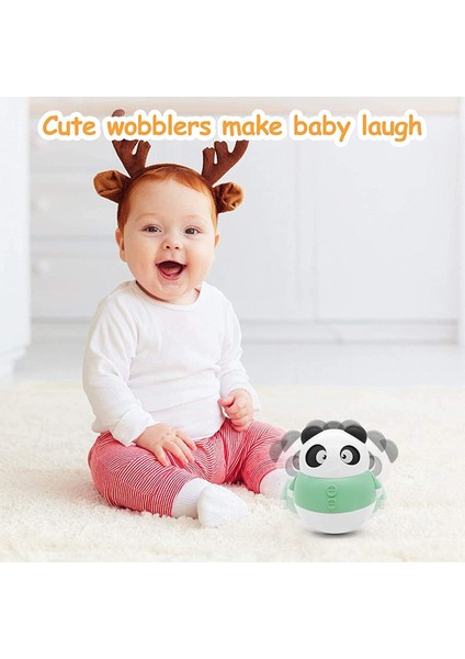 Rolling Panda, Bebek Yuvarlanma Zamanı Oyuncak, 36 Ay ve Üzeri Erkek ve Kız Çocuklar Için Sevimli Müzik Oyuncak Hediyesi, Sevimli Yetişkin Ofis Masası Oyuncağı Yeşil (Yurt Dışından) modelleri