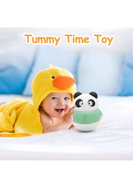 Rolling Panda, Bebek Yuvarlanma Zamanı Oyuncak, 36 Ay ve Üzeri Erkek ve Kız Çocuklar Için Sevimli Müzik Oyuncak Hediyesi, Sevimli Yetişkin Ofis Masası Oyuncağı Yeşil (Yurt Dışından) indirimleri