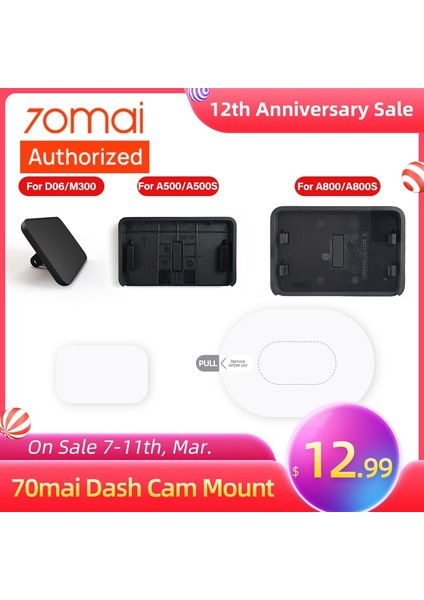 D06 M300 Için 70MAI Dağı Orijinal Araba Sticker 70MAI Çizgi Kam 1s D06 M300 A500 A500S A800 A800S 70MAI Aksesuar Seti (Yurt Dışından) fiyatları