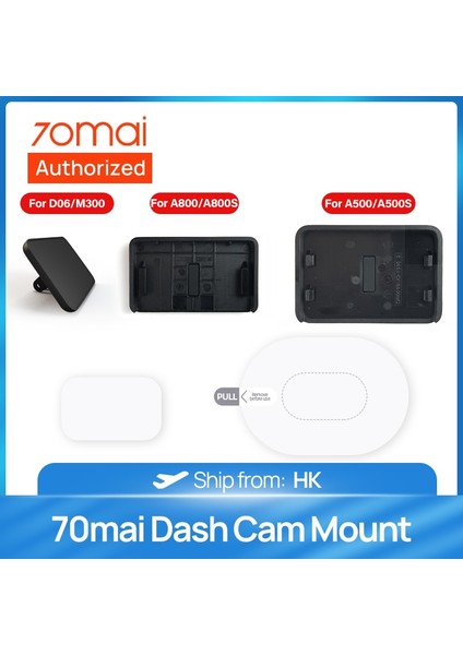 D06 M300 Için 70MAI Dağı Orijinal Araba Sticker 70MAI Çizgi Kam 1s D06 M300 A500 A500S A800 A800S 70MAI Aksesuar Seti (Yurt Dışından) modelleri