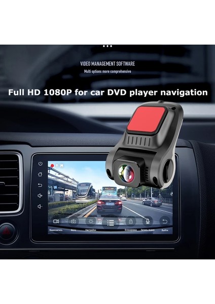 8g Tarzı 720P Sürümü F12C Araba Dvr'ı Çizgi Kamera Sub Dvr Kamera Gps Oynatıcı Dijital Video Gece Görüş Hd 720P Android Sistemi Için Kayıt Cihazı Kaydedici (Yurt Dışından)