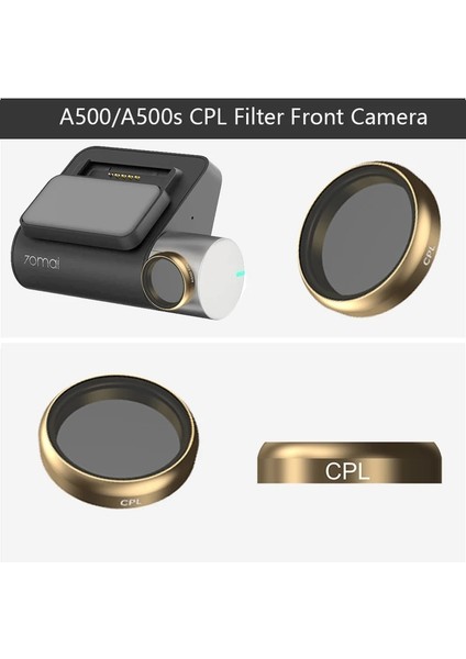 Paket 2 70MAI Pro Plus + A500S Için Cpl Filtresi Veya RC06 Arka Kamera Cpl Filtresi Orijinal 70MAI A500S Için Aksesuar Seti Statik Etiket (Yurt Dışından) modelleri