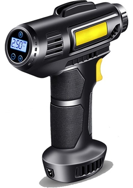 Kablolu Dijital 120W Taşınabilir Araba Hava Kompresörü Kablosuz El Araba Şişme Pompa Elektrikli Otomobiller Lastik Şişirme Araba Için LED Işık ile (Yurt Dışından) modelleri