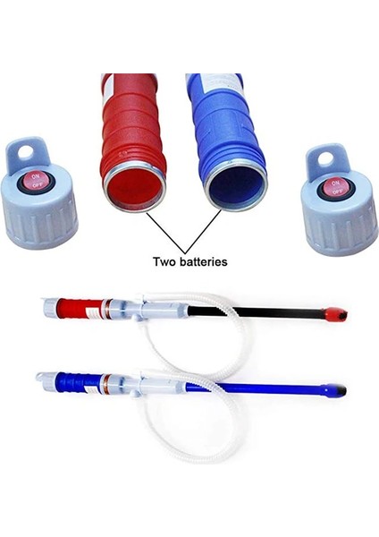 Mavi Sıvı Yağ Transfer Pompası Su Pompası Powered Elektrikli Açık Araba Araç Yakıt Gaz Transfer Emme Pompaları Sıvı Transfer Yağı (Yurt Dışından)